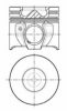 NüRAL 87-140800-00 Piston